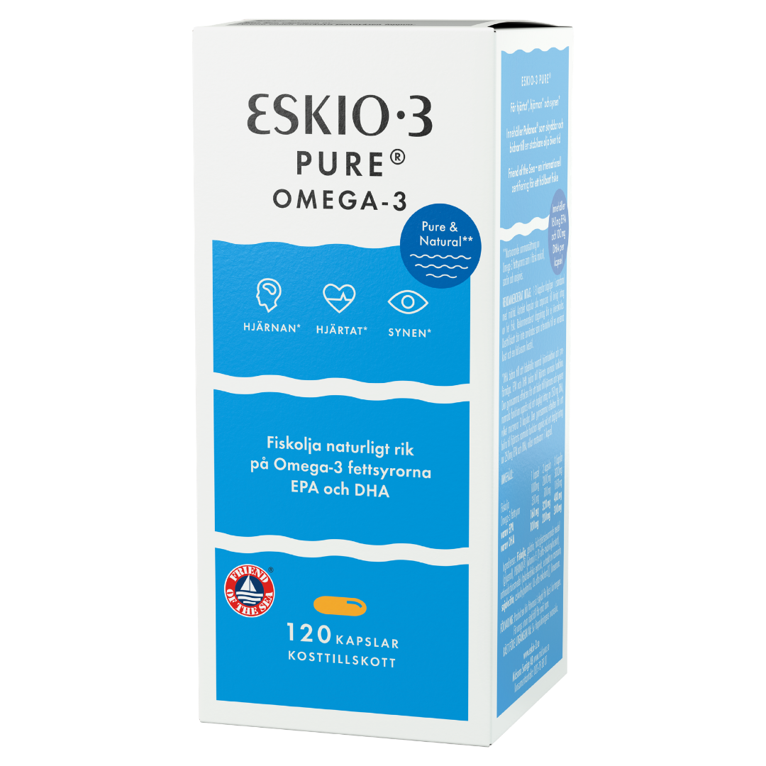 Eskio-3 Pure Kalaöljykapseli 120 kaps.