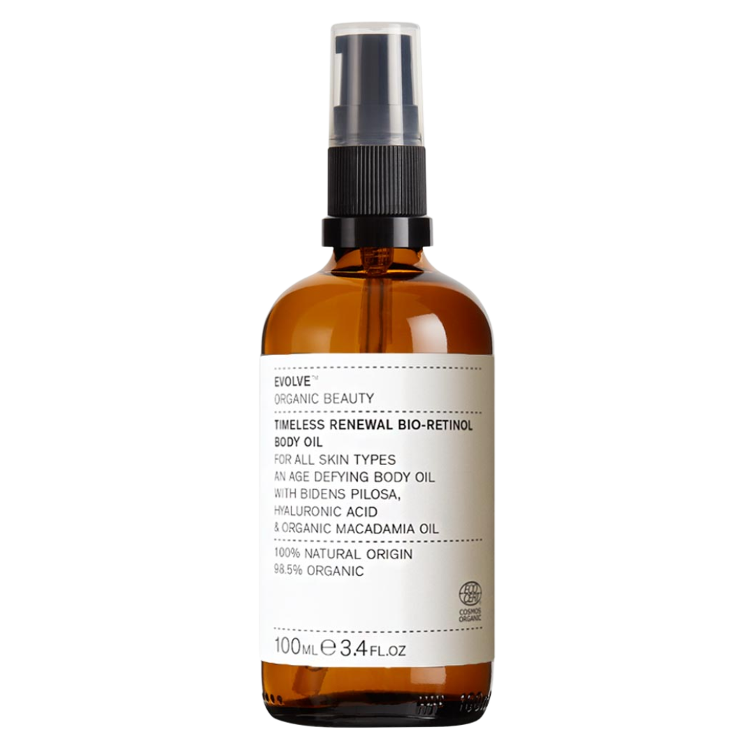Evolve Organic Beauty Timeless Renewal Bio-Retinol Body Oil - Vartaloöljy 100 ml