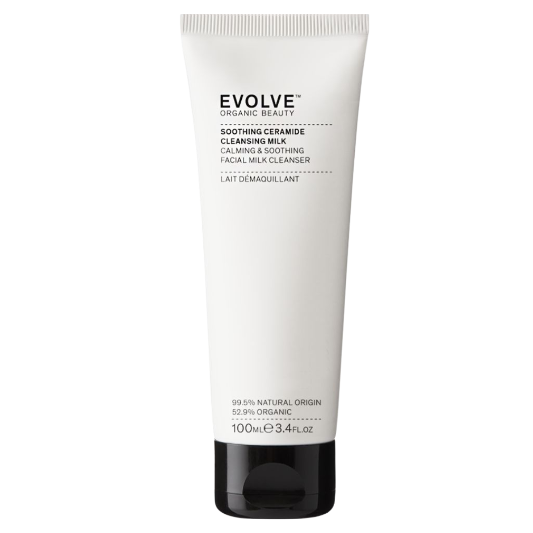 Evolve Organic Beauty Soothing Ceramide Cleansing Milk - Puhdistusemulsio 100 ml