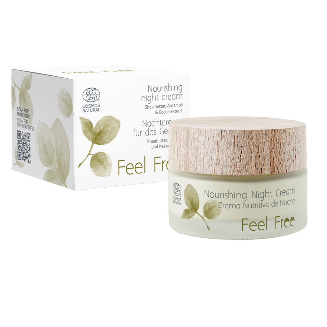 Feel Free Nourishing Night Cream - Ravitseva Yövoide 50 ml