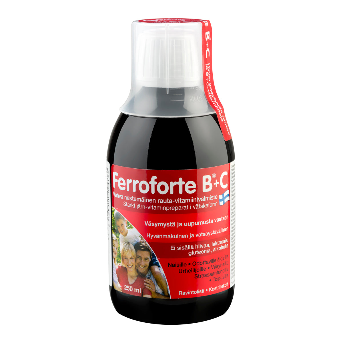 Ferroforte B + C - rauta-vitamiinivalmiste 250 ml - erä
