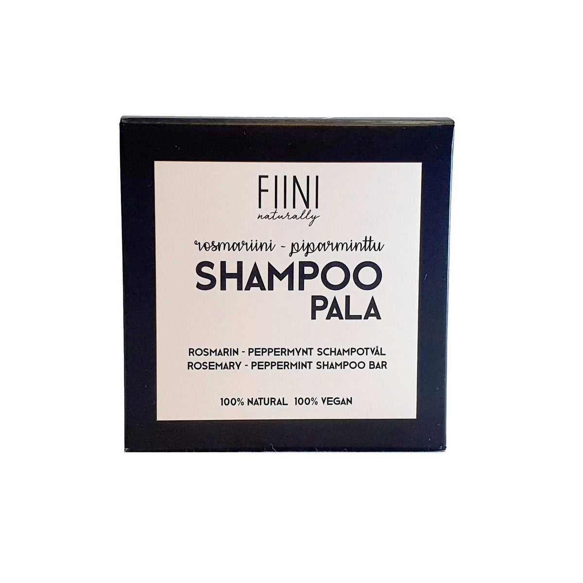 Fiini Shampoopala Rosmariini - Piparminttu 90 g