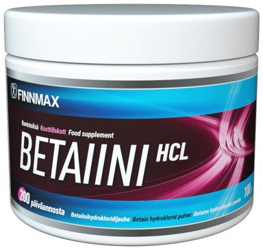 Finnmax Betaiini HCL 100 g