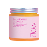 Flow Balm To Milk Cleanser - Puhdistusvoide Kasvoille 120 ml - HUOM. erä lasipurkissa ilman pahvipakkausta
