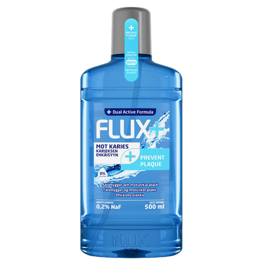 Flux+ Prevent Plaque - Suuvesi 500 ml