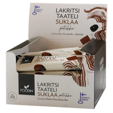 Foodin Laktritsitaatelipatukka Suklaa 18 x 35 g TUKKUPAKKAUS - Sinunapteekki.fi