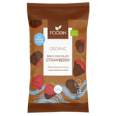 Foodin Sokeroimaton Raakasuklaamansikka 50 g - Sinunapteekki.fi
