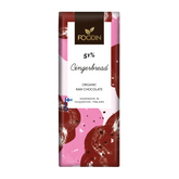 Foodin Gingerbread Raakasuklaa 51 % 40 g
