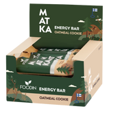 Foodin MATKA Energy Bar Oatmeal Cookie - Energiapatukka Kaurakeksi 12 x 50 g TUKKUPAKKAUS