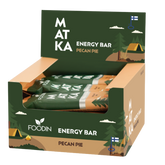 Foodin MATKA Energy Bar Pecan Pie - Energiapatukka Pekaanipiirakka 12 x 50 g TUKKUPAKKAUS