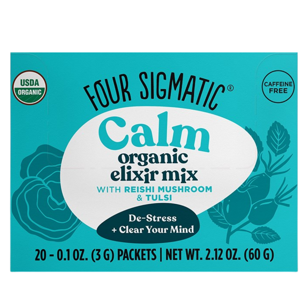Four Sigmatic Mushroom Calm Elixir Mix - Reishijuomajauhe 20 annospussia