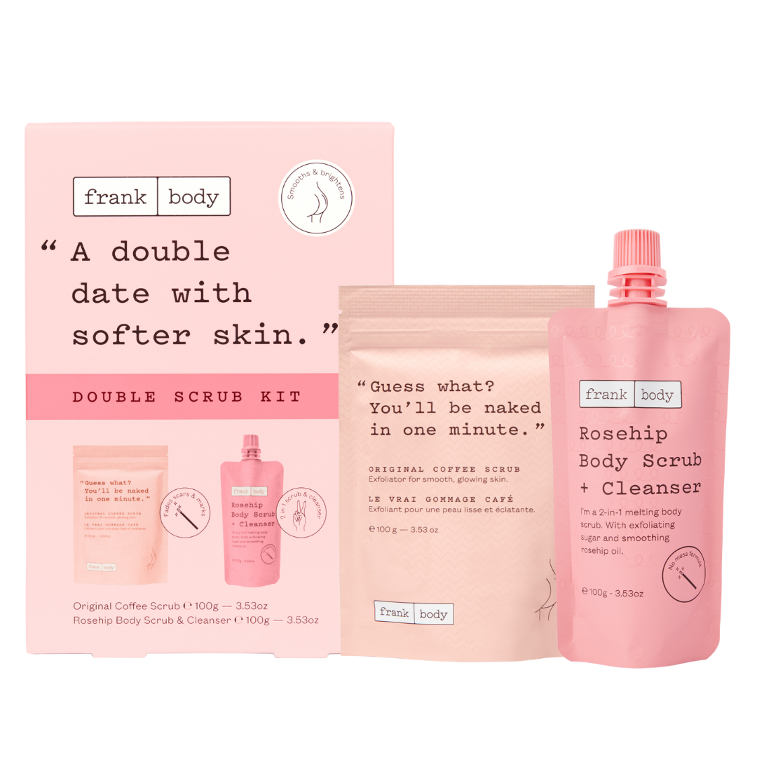 Frank Body Double Scrub Kit - Lahjapakkaus
