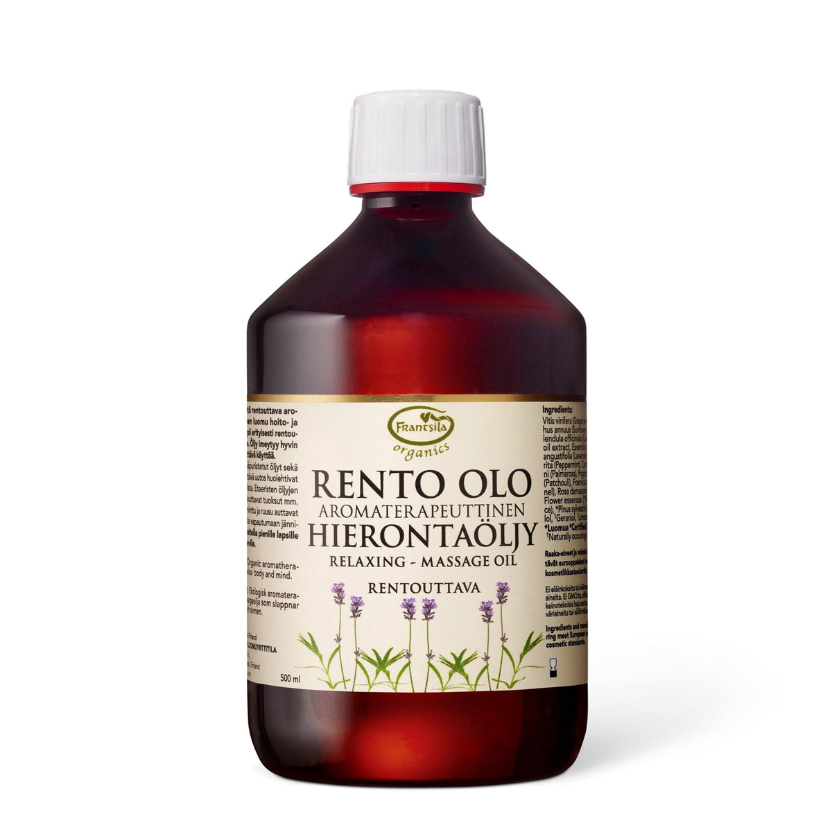 Frantsila Rento Olo Aromahierontaöljy 500 ml