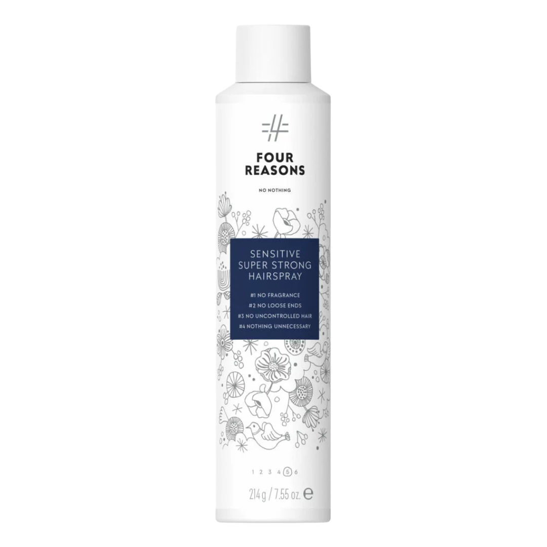 Four Reasons No Nothing Sensitive Super Strong Hairspray - Hiuskiinne 300 ml
