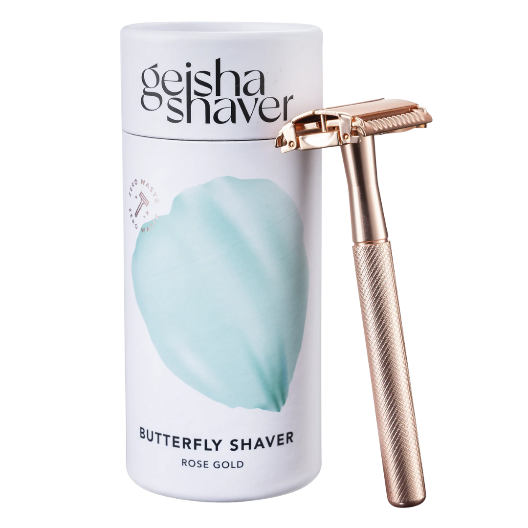 Geisha Shaver Butterfly Rose Gold - Kestohöylä