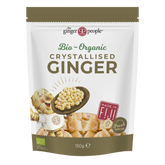The Ginger People Crystallised Ginger - Kristallisoitu Inkivääri 150 g