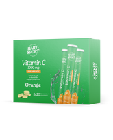 Hart-Sport Vitamin C 1000 mg - C-vitamiiniporetabletti Appelsiini 3 x 20 poretabl. TUKKUPAKKAUS