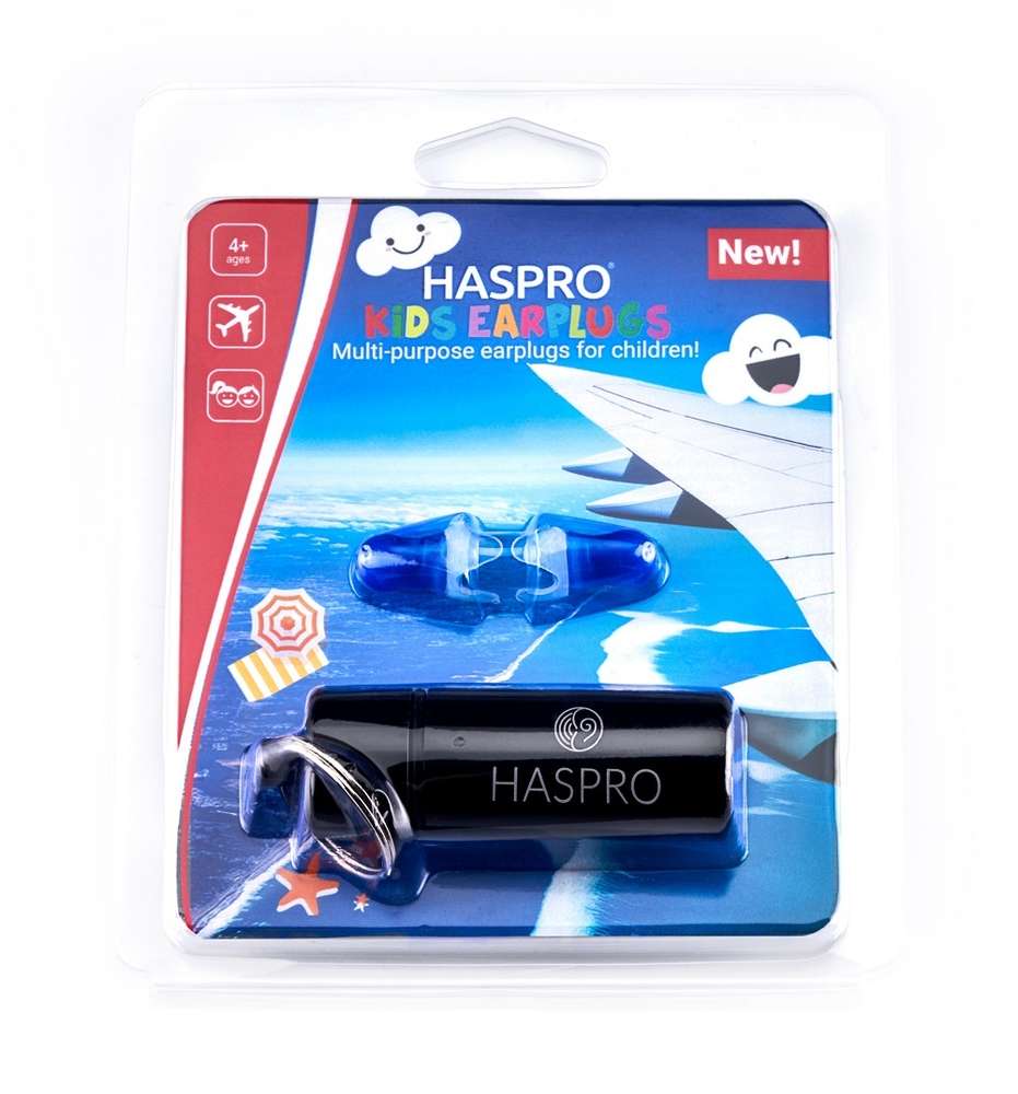 Haspro Fly Kids EarPlugs - Lentokorvatulpat lapsille 1 pari