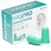 Haspro Universal Earplugs - Korvatulpat 10 paria