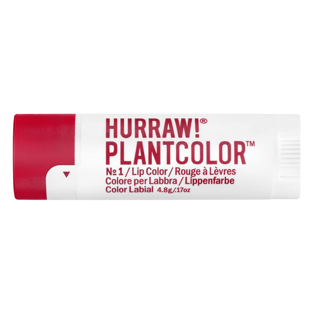 Hurraw! Plantcolor No1 - Sävyttävä Huulivoide 4,8 g