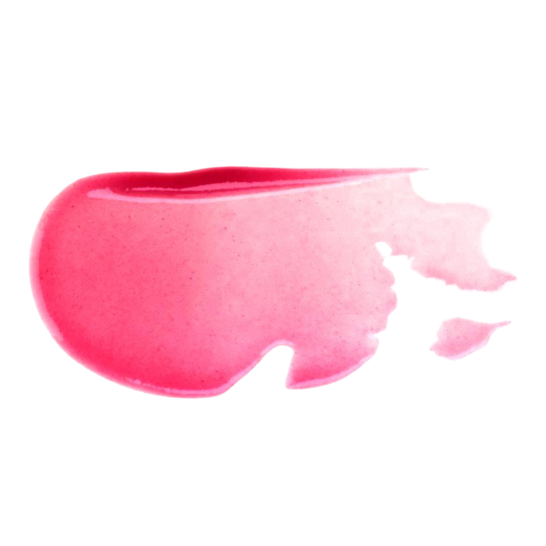 Vadelman tuoksuinen huulivoide, jossa on kaunis marjainen sävy.