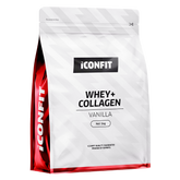 ICONFIT Whey+ Collagen - Heraproteiini & Kollageeni Vanilja 1 kg
