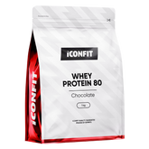 ICONFIT Whey Protein 80 - Heraproteiini Suklaa 1 kg