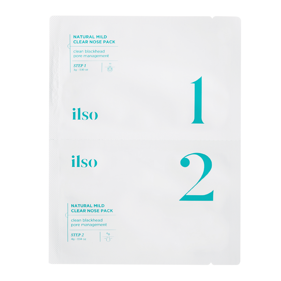 Ilso Natural Mild Clear Nose Pack - Mustapäälaput 5 kpl