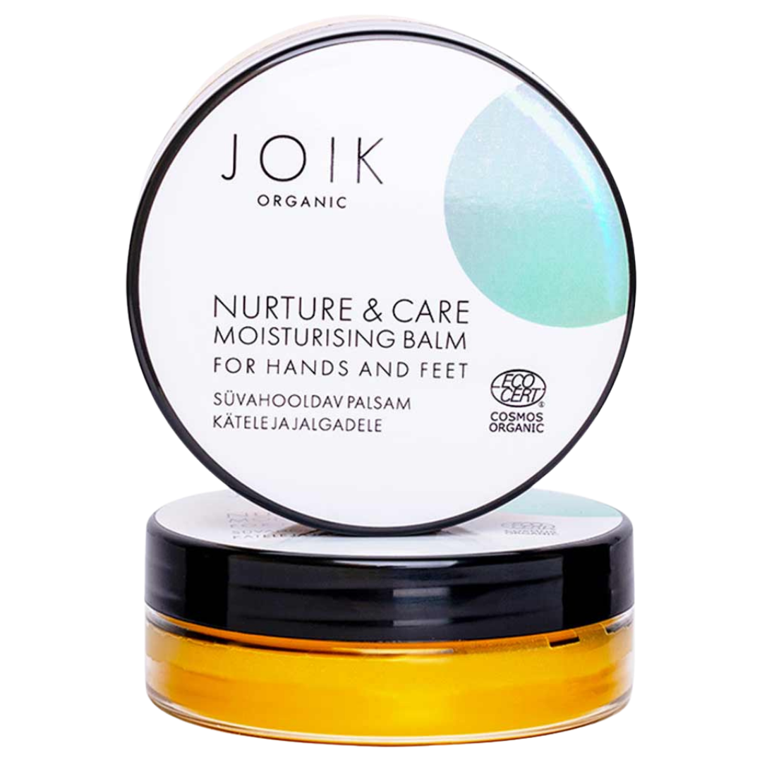 JOIK Organic Nurture & Care Balm for Hands and Feet - Hoitovoide käsille ja jaloille 50 g - Sinunapteekki.fi