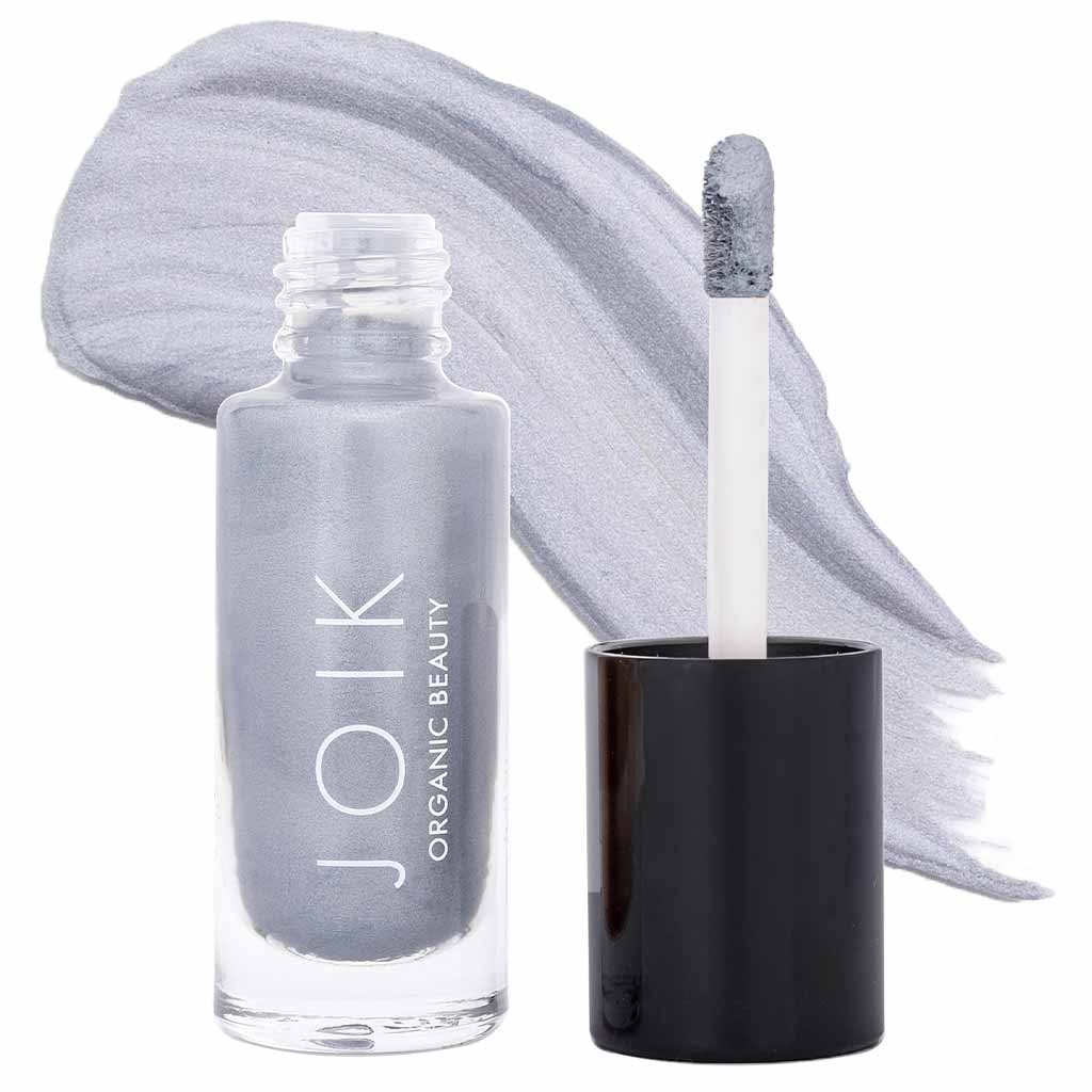 Joik Long Lasting Liquid Eye Shadow - Nestemäinen luomiväri Silver Grey 02 4,5 ml