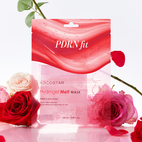 KOCOSTAR Hydrogel Melt Mask PDRN Fit on kiinteyttävä ja kosteuttava kasvonaamio.