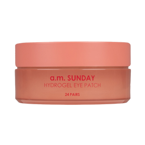 KOCOSTAR a.m Sunday Hydrogel Eye Patch 24 pairs Hydrogeelinaamiot silmänympärysiholle 24 paria