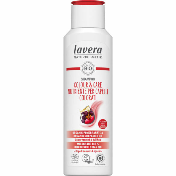 Lavera Colour & Care Shampoo - Shampoo värjätyille hiuksille 250 ml