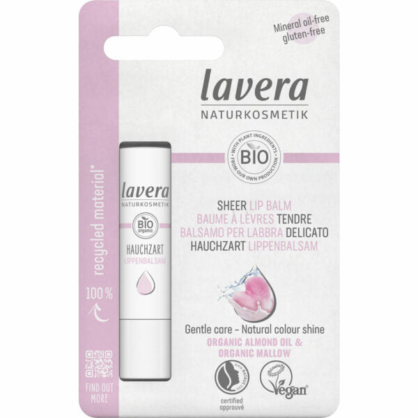 Lavera Sheer Lip Balm - Huulivoide 4,5 g
