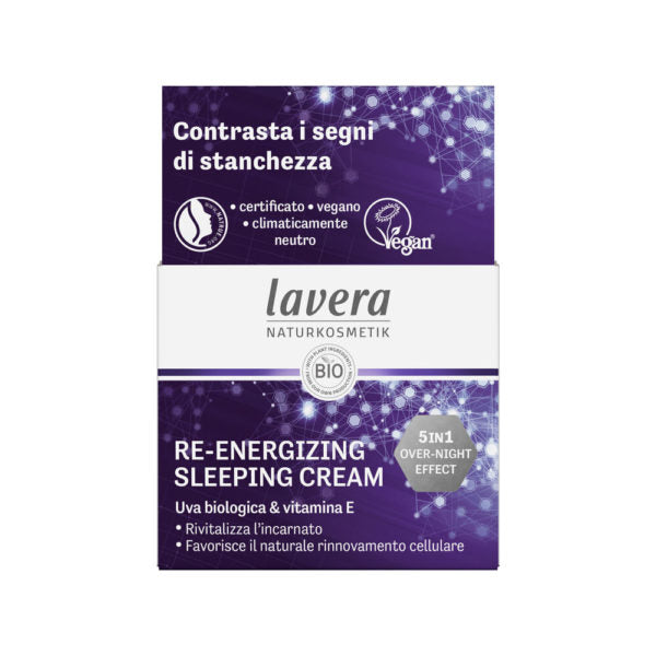 Lavera Re-Energizing Sleeping Cream - Yövoide 50 ml