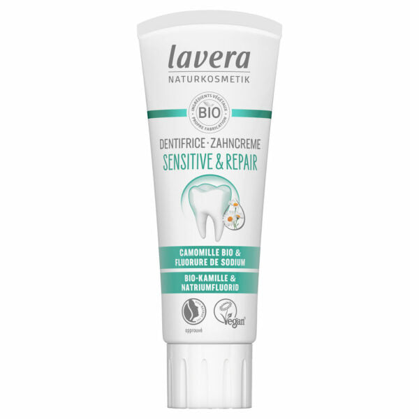 Lavera Toothpaste Sensitive & Repair - Hammastahna 75 ml