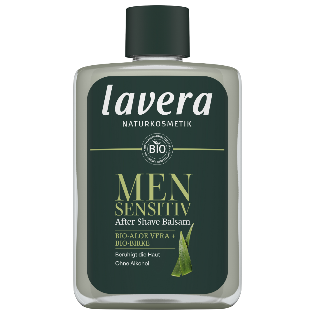 Lavera Men Sensitiv After Shave Balm, voide, parranajo, parta, miesten kosmetiikka, miehet, sinunapteekki.fi