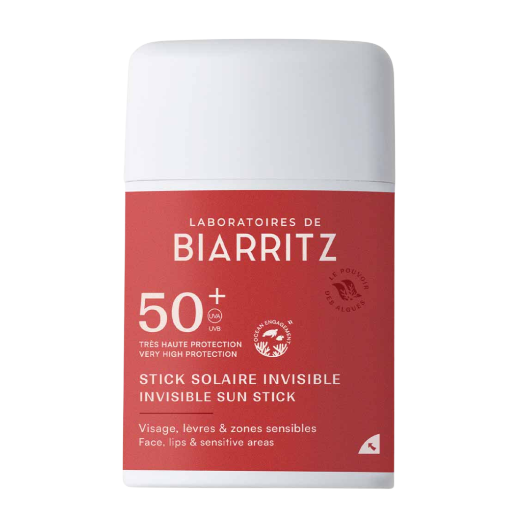 Laboratoires de Biarritz Suncare Invisible Sun Stick SPF50+ - Aurinkosuojapuikko 10g - Sinunapteekki.fi