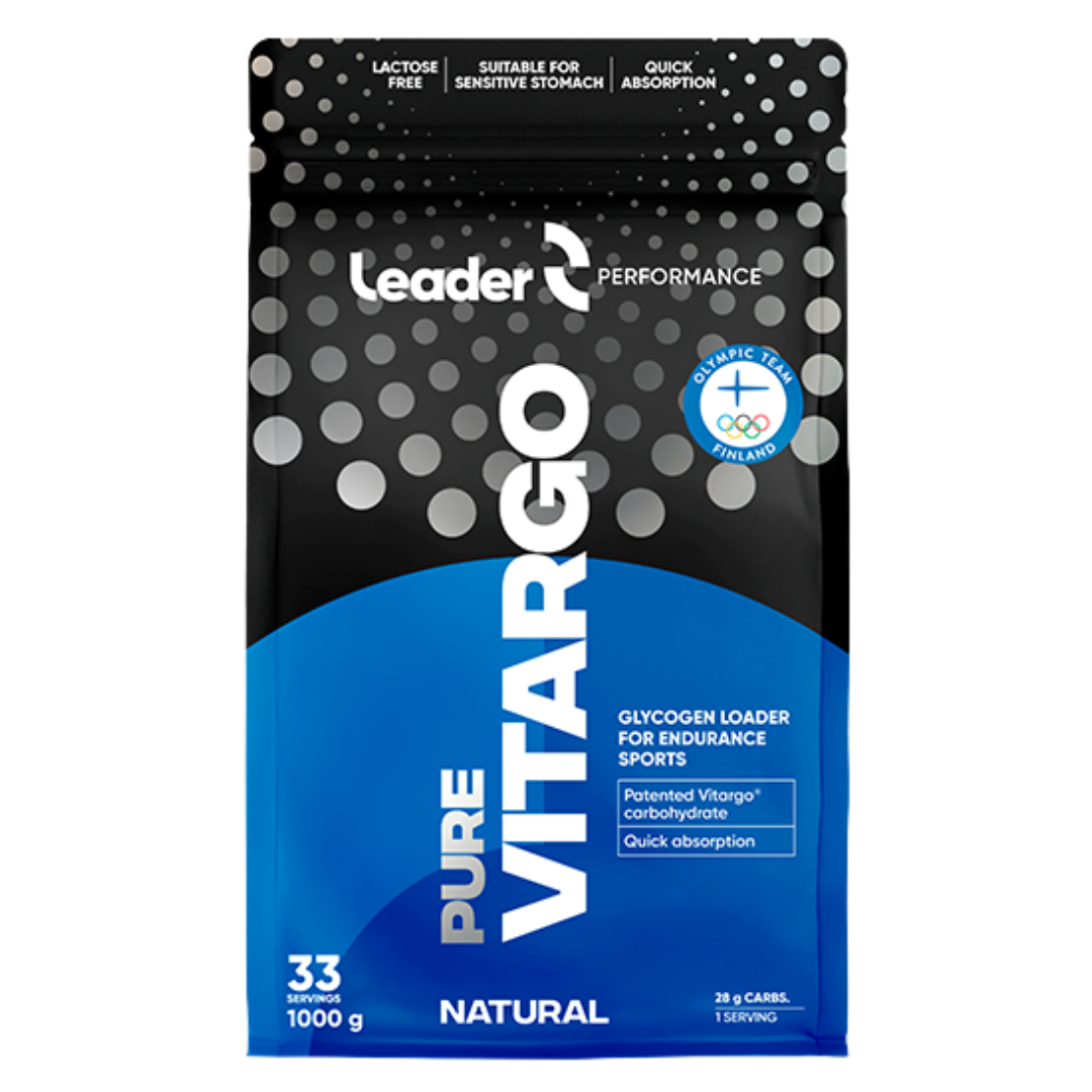 Leader Vitargo Pure - Maustamaton Hiilihydraattijauhe 1000 g - erä