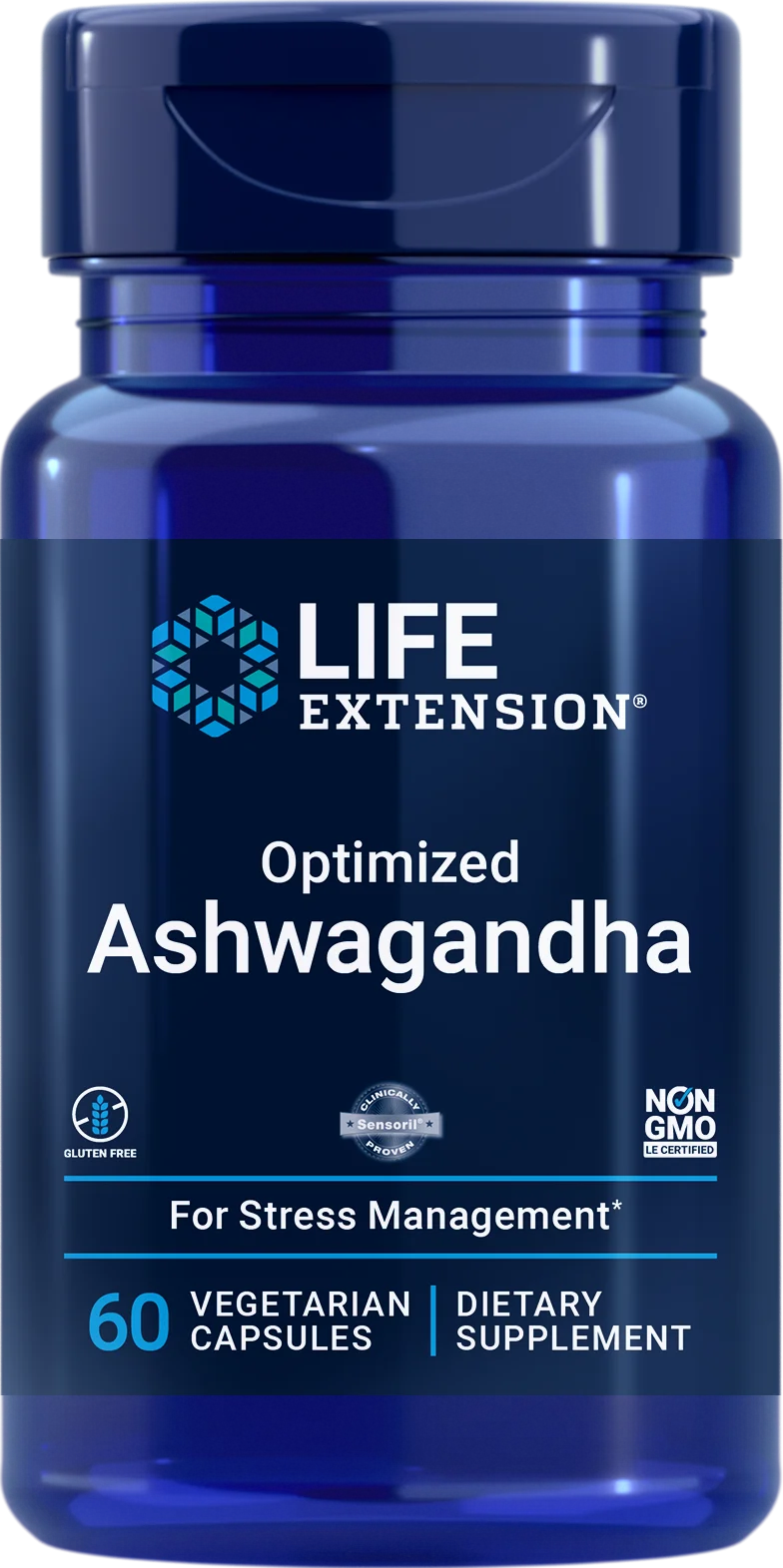 Life Extension Optimized Ashwagandha 60 kaps.