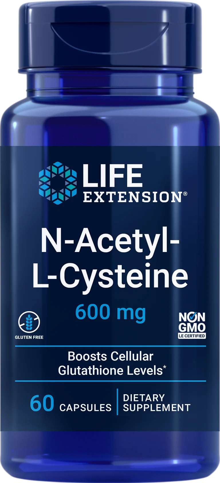 Life Extension N-Acetyl-L-Cysteine 600 mg 60 kaps.