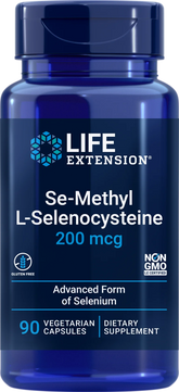Life Extension Se-Methyl L-Selenocysteine 200µg 90 kaps.