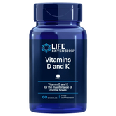Life Extension Vitamins D and K 60 kaps. - Sinunapteekki.fi