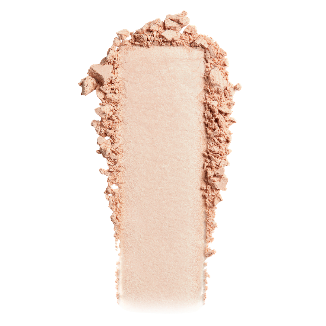 Silkkisen kevyt Lily Lolo Pressed Finishing Powder -viimeistelypuuteri kiinnittää meikin