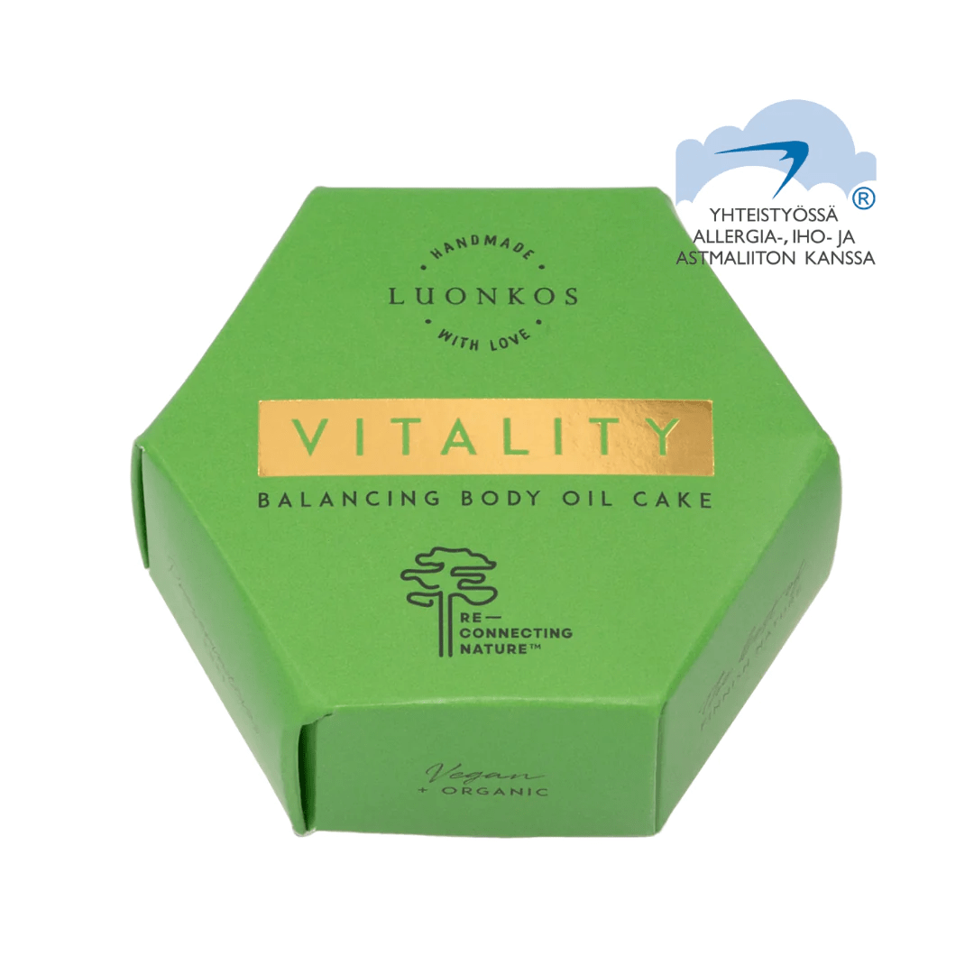 Luonkos Vitality Balancing Body Oil Cake - Metsävartalokakku 60 ml
