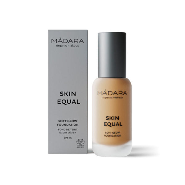 Madara Skin Equal Soft Glow Foundation - Heleyttävä meikkivoide SPF15 Golden Sand 50