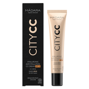 Madara Hyaluronic Anti-Pollution CC Cream SPF15 - Beige - 40 ml - Sinunapteekki.fi