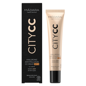 Madara Hyaluronic Anti-Pollution CC Cream SPF15 - Light - 40 ml - Sinunapteekki.fi