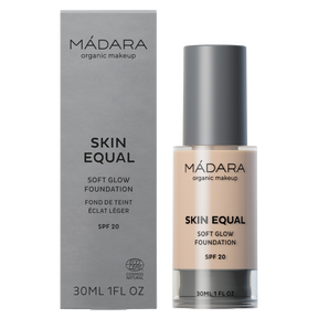 Madara Skin Equal Soft Glow Foundation - Heleyttävä meikkivoide SPF20 Porcelain 10 - Sinunapteekki.fi