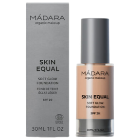 Madara Skin Equal Soft Glow Foundation - Heleyttävä meikkivoide SPF20 Rose Ivory 30